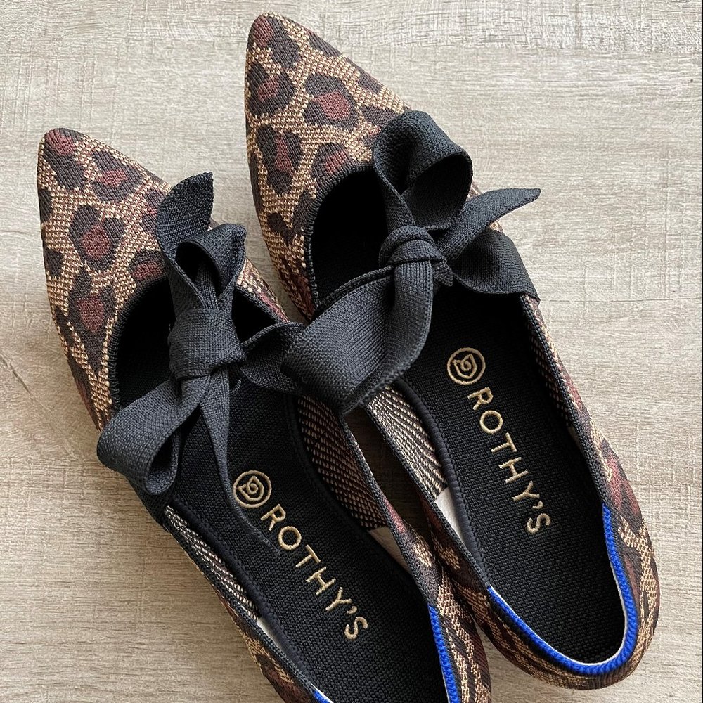 Rothy's Wildcat Mary Jane Point Shoes